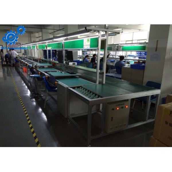 TV VCD SVCD DVD Electronics Assembly Line Automatic With Double Chain Conveyors