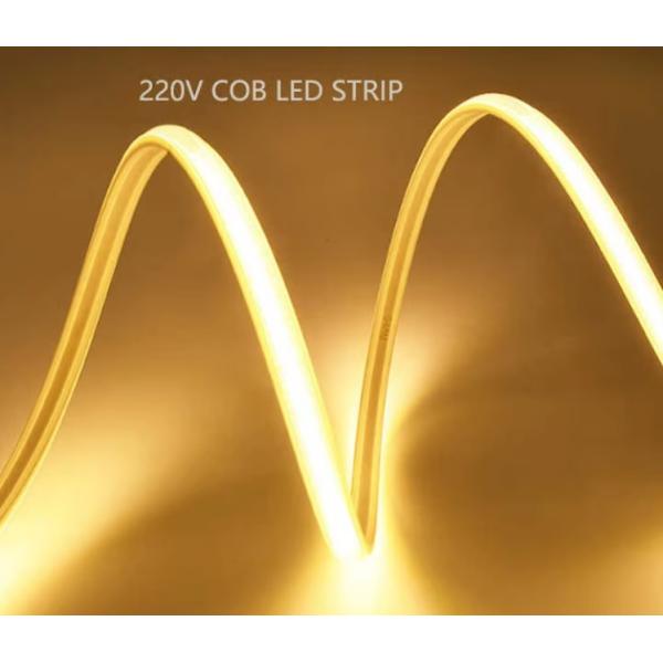 High Voltage Flexible COB LED Strip Light IP65 Waterproof 50M 100M per Reel with 30000 Hours Lifespan and 80 CRI