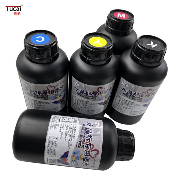 500ml AB Transfer 3200 UV DTF Ink Compatible With Large-scale Roll Crystal Sticker Printers Digital Printing