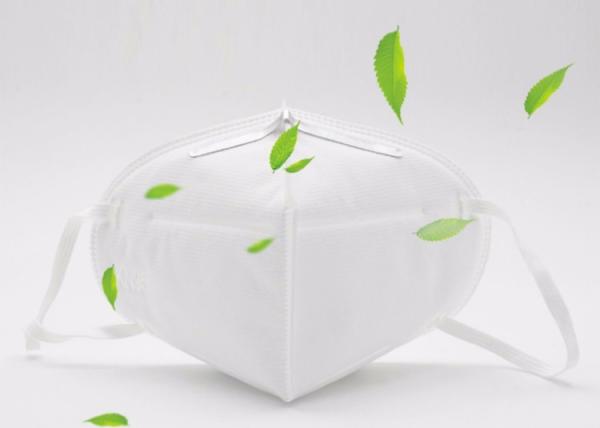 Custom Enlarged Foldable N95 Respirator Mask Excellent Bacterial Filtration Melt