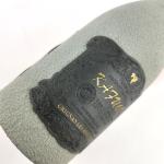 Embossed Custom PU Leather Labels Gold Foil OEM Handmade Tags Leather For Wine