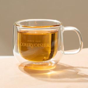 Wholesale Clear Insulated Double Walled Glass Espresso Cups 75ml Mouth Blown 2.6 Ounce from china suppliers