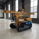 Rock Drilling Pneumatic DTH Drilling Rig Dia 100-150mm Drill Hole with AC Motor