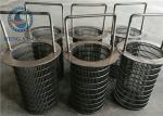 SS Rotary Drum Screen Johnson Wedge Wire Screen Heat FITO Filter Cylinder