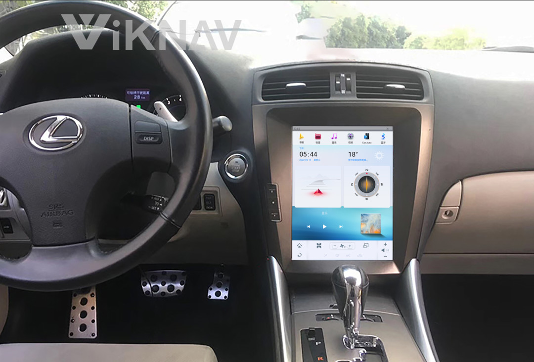 10.4 Inch Touch Screen Head Unit For Lexus IS 2006-2012 Navigation GPS Multimedia DVD Player Android Wireless Carplay