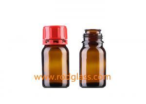 Wholesale 60ml amber reagent glass bottle for liquids or solids with tamper evidient caps from china suppliers