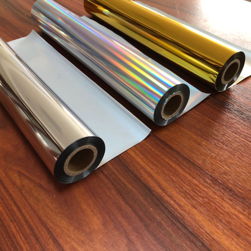 12 Micron Cold Stamping Foil PET Toner Reactive Foil For DIY Printing / Card Making