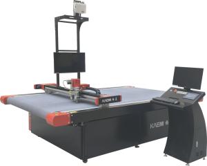 Wholesale Blue Frame Silver Case Fabric Knife Cutting Machine for White Paper in Garment Industry from china suppliers