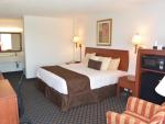 Sulawesi Celebes american style hotel room furniture by Cherry wood headboard