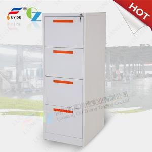 Wholesale Heavy duty vertical filing cabinet with 4 drawer, powder coating from china suppliers