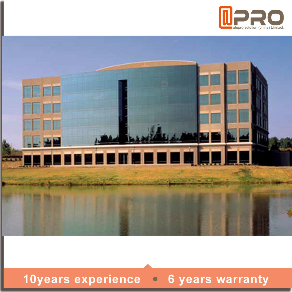 Diamond Shape Visible 10mm Aluminium Curtain Wall