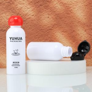 Wholesale 50ml 60ml Plastic Packaging Bottles With Flip Cap Cosmetic Squeeze Bottle from china suppliers