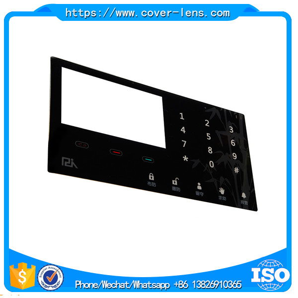 Customized 0.4mm -3mm thickness chemically tempered glass panel