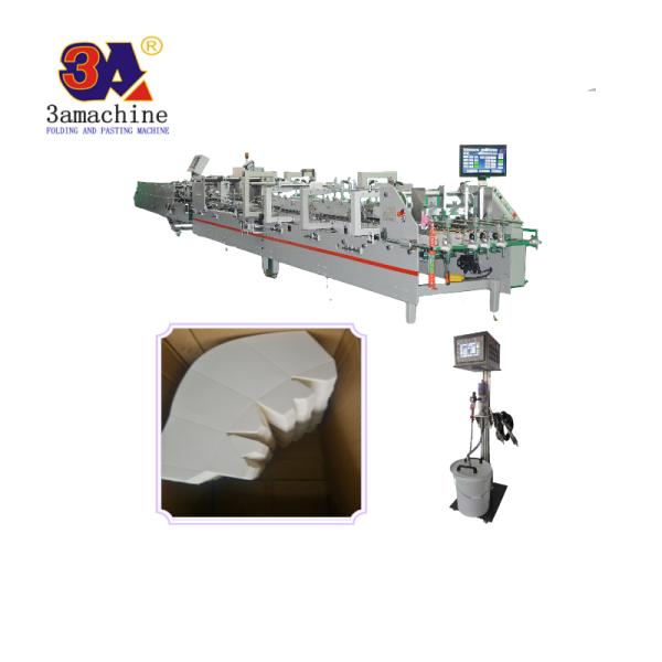 380V Voltage Carton Folder Gluer Machine for Automatic Corrugated Carton in 2022 Year