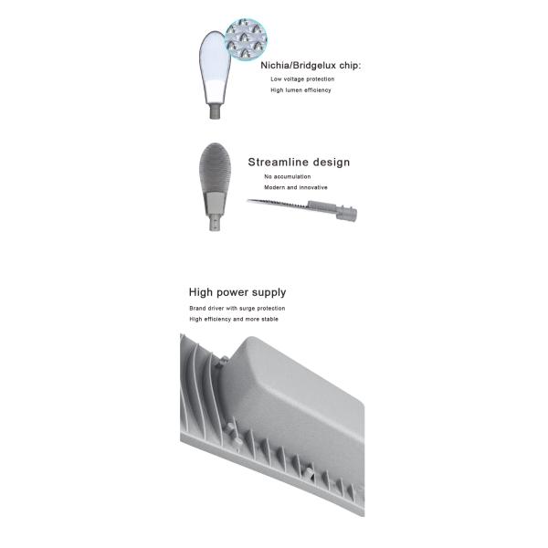 100lm/W Waterproof LED Street Light dusk to dawn pole Ip65 high power 150 watt 20000 lumens