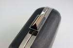 Acrylic Closure Silver Egg Shape Box Clutch Frame Lady Wallet Frame