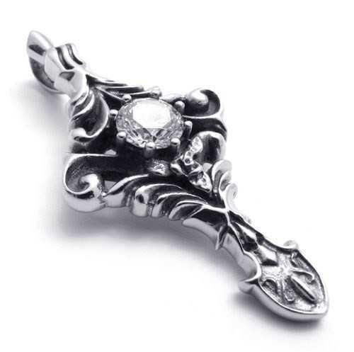 Tagor Stainless Steel Jewelry Fashion 316L Stainless Steel Pendant for Necklace