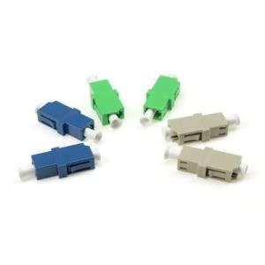 Wholesale Beige LC Fiber Connector Adapter Multi Mode For Telecommunications from china suppliers