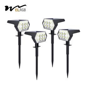 Wholesale 48LEDs 108 LEDs Solar Powered Landscape Lights 4 Light Modes from china suppliers