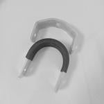 Hot Dip ODM Galvanized Metal Conduit Clamps Strut Cushion Pipe Fitting for