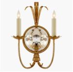 Gramercy Double Sconce Brass Wall Lamps Indoor Wall Lamps 110-240V Voltage