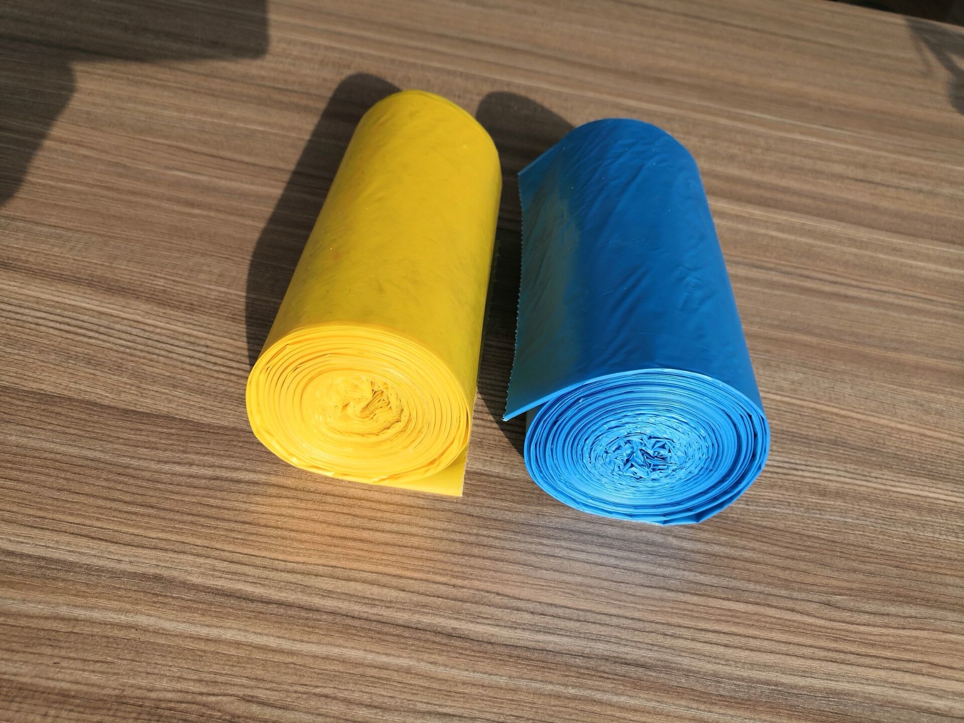 Disposable Plastic Garbage Bags High Density Or Low Density Polyethylene Material