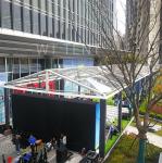 10x40 Transparent Marquee Canopy Tent PVC Fabric Corrosion Resistant
