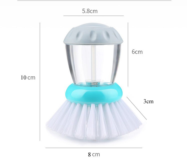 Dishwashing Boiler Cleaning Brush  With Plastic Handle