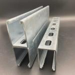 Stainless Steel Double Unistrut Channel 41x124 Slotted C Strut Channel