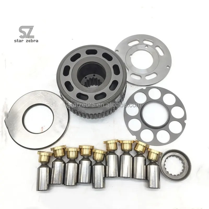 Excavator Accessories Sany 135 Liugong 915 Xugong 135 Kawasaki Rotary Motor Pump Bile Plunger Nine-Hole Distribution Plate