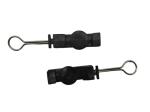 Indoor and Outdoor Installation Tension Cable Fiber Optic Flat Open Hook S Type