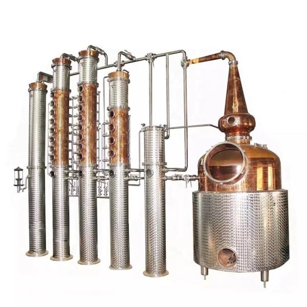 Stainless Steel Alcohol Wine and Ethanol Distillation Production Equipment for