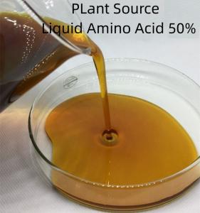 Wholesale Plant Source Liquid Amino Acid 50% Foliar Fertilizer Peptides For Agricultural Farm from china suppliers