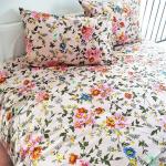 National Standards Color Fastness Grade Modern Bedroom Sets 3 PCS 100% Cotton