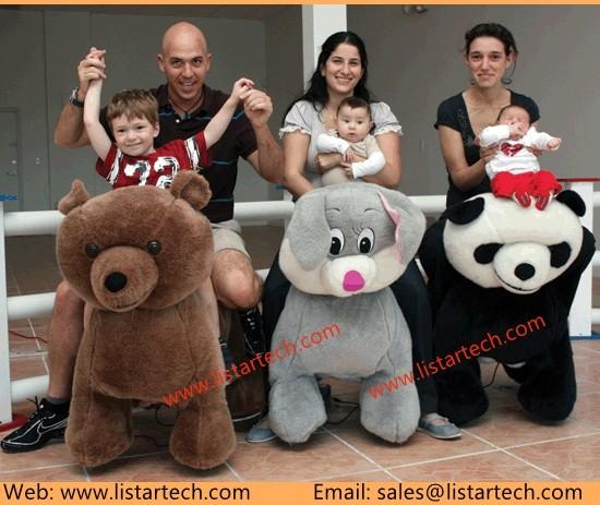 Wholesale High Quality Big Battery Operated Ride Animals，Large Stuffed Animal
