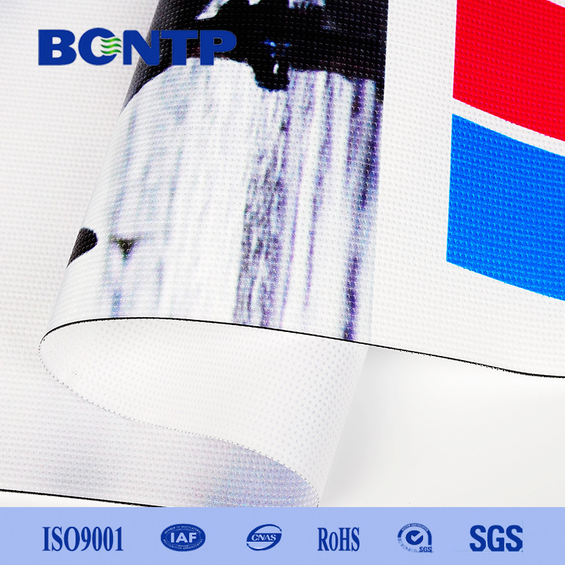 12*18 PVC Mesh Material Printing Polyester With Inkjet Printing
