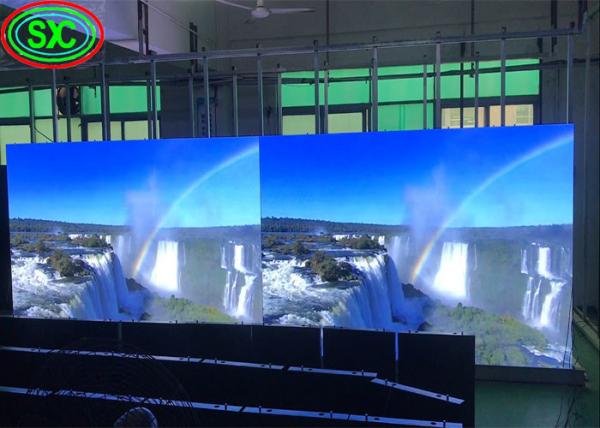 Wide Viewing Angle Rental P1.923 1R1G1B Indoor Full Color LED Display Suitable