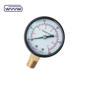 Wholesale Used to measure instruments 60mm economic 0-10bar air atmospheric pressure gauge from china suppliers