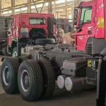 Euro 2 Diesel Engine HOWO 6X4 371HP Dump Truck 10 Wheels 21-30 Tons Loading