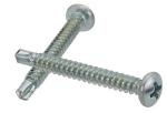 Zinc Plate Surface Pan Head Self Drilling Screws M5x30 Size DIN7504N