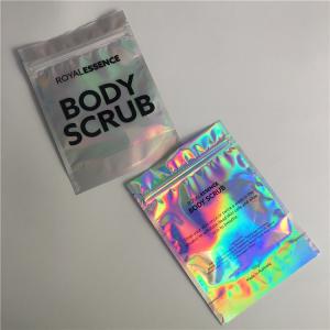 China BPA Free Gravure Printing Stand Up Aluminum Foil Pouch Packaging Facial Mask Holographic Laser Bag on sale