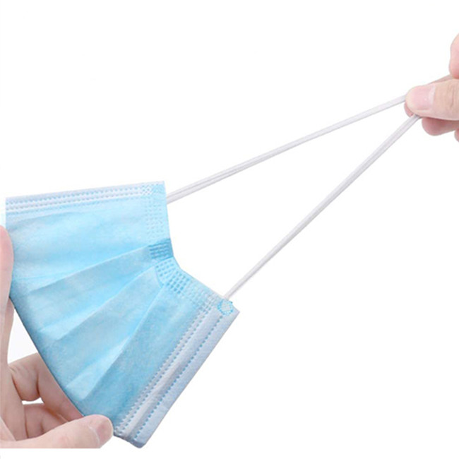 Medical 3 Ply Leak Proof Disposable Non Woven Face Mask