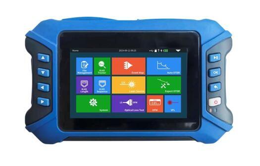 100Km Fiber Optic Tool Kit LCD Screen 1310nm 1550nm Two Wavelengths Mini Pro