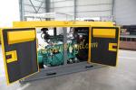 Diesel generator silent, rental power station