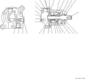 Wholesale 418-03-33241 4180333241 For Komatsu WHEEL LOADERS WA100-5 WA150-5 WA200-5 WA270 Hydraulic Fan Motor from china suppliers