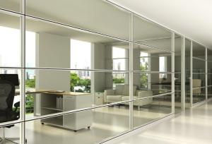 Wholesale Transparent Laminated Glass Partition Walls For Office Window from china suppliers