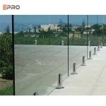 Rot Proof Aluminum Glass Railing Handrail Pool Fence Stainless Steelsafe Balcony