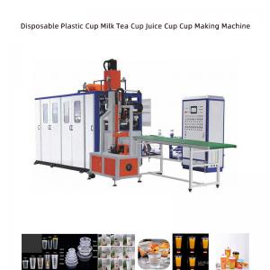 China PLC Control Cup Thermoforming Machine For PE PET PVC Material on sale