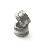 Stainless Steel Passivated M3 Heat Set Inserts High Accuracy with RoHs