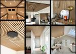 Highly Effective Wood Slat Acoustic Panels Sound Absorption For Hotel Home